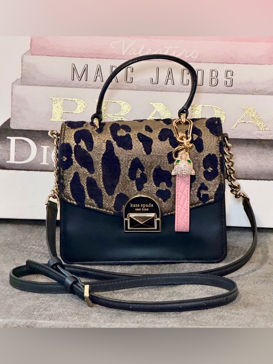 kate spade Handbags - Kate Spade New York Neve Ocelot Mini Top Handle Satchel